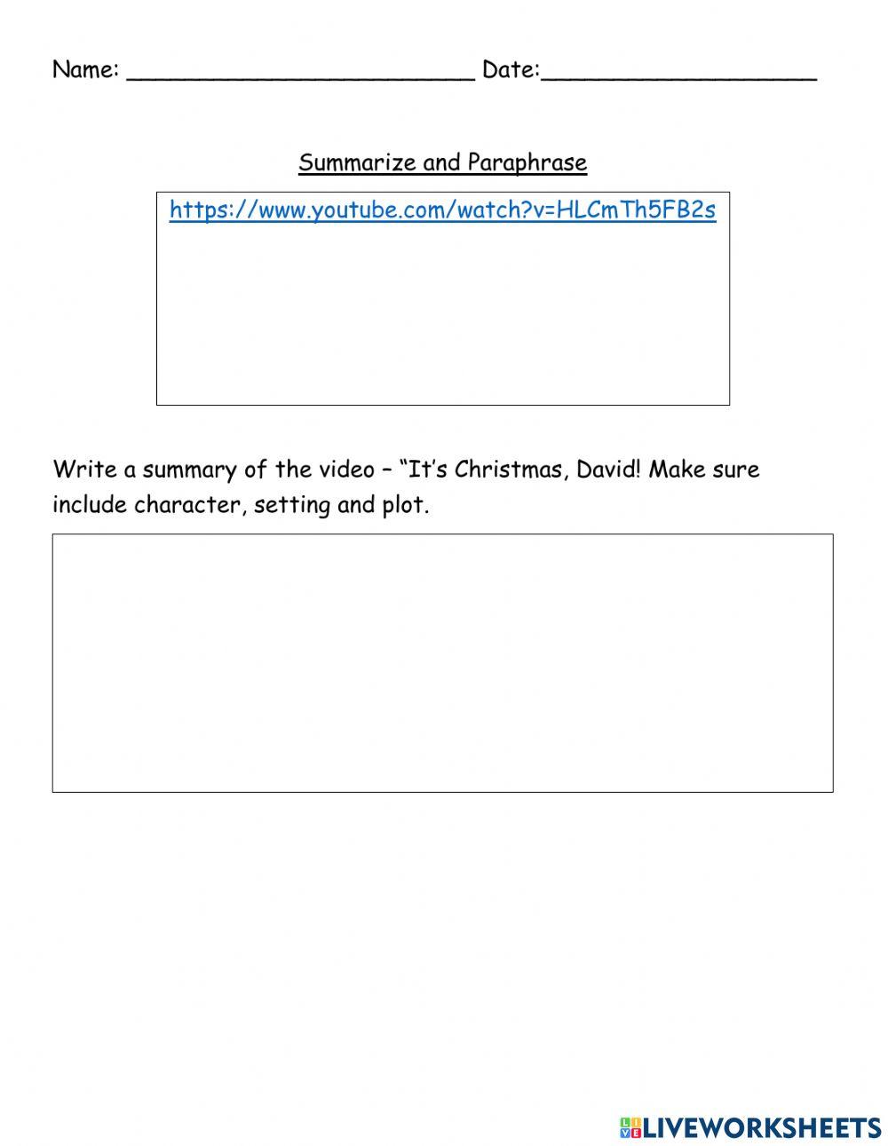 Reading And Writing