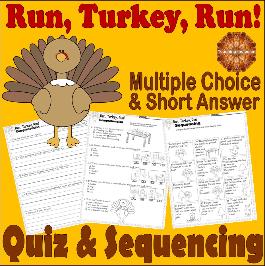 thanksgiving sequencing worksheets