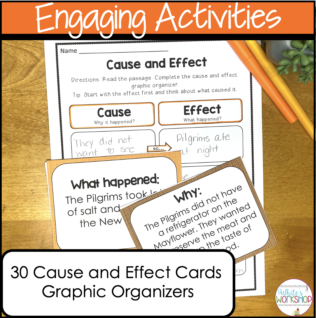 Thanksgiving Cause And Effect Reading Comprehension Activities Thanksgiving Cause And Effect Reading Comprehension Activities