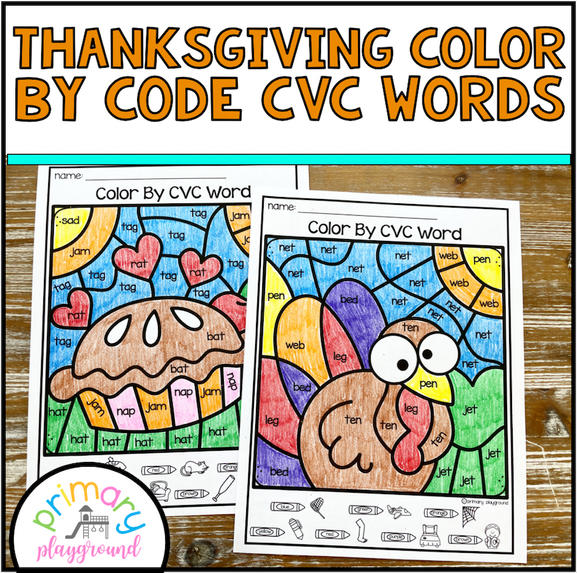 thanksgiving cvc worksheets thanksgiving cvc worksheets