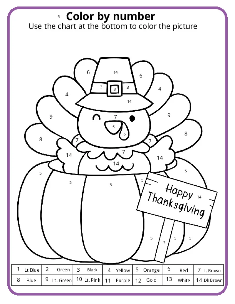first grade thanksgiving math worksheets
