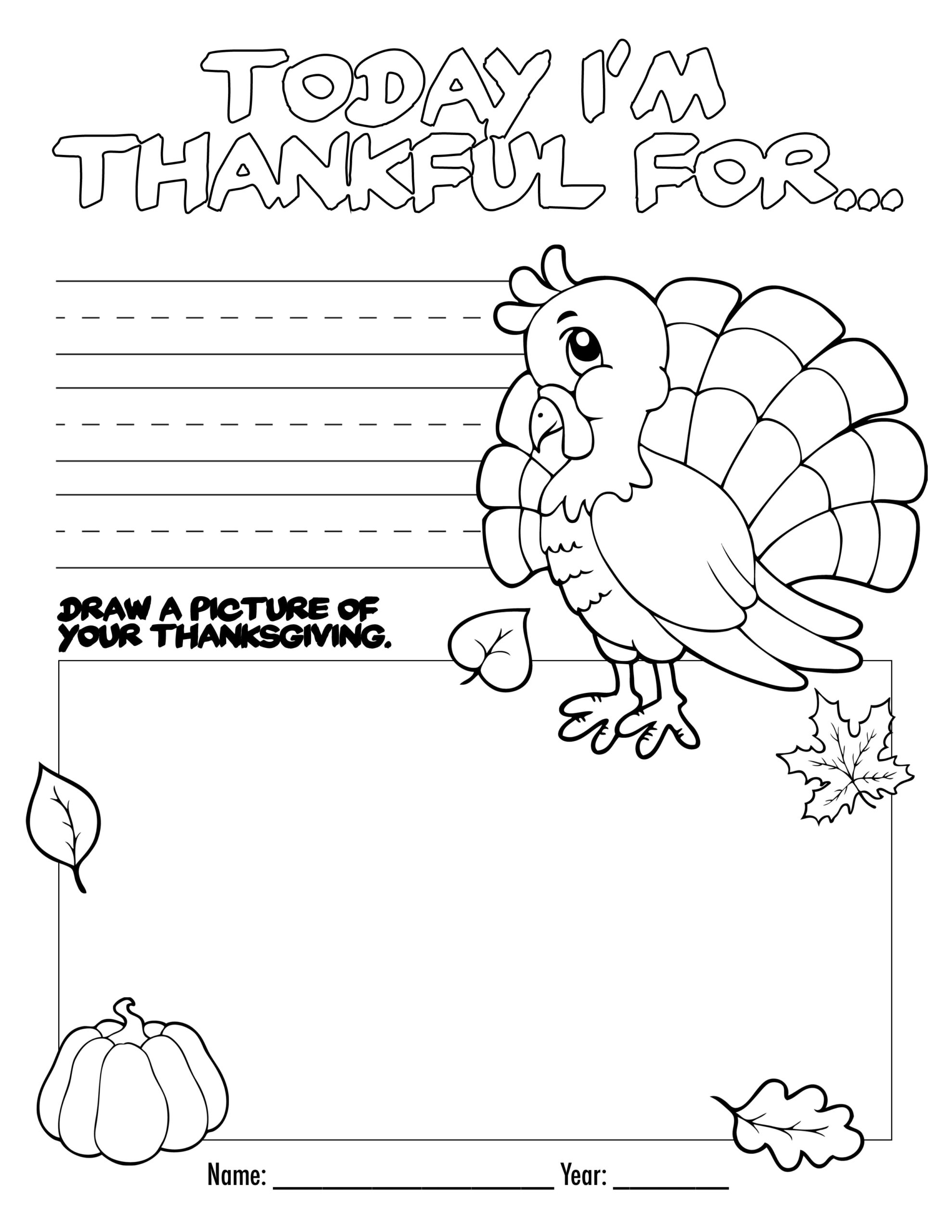 Thanksgiving Coloring Book Free Printable Thanksgiving Coloring Book Free Printable