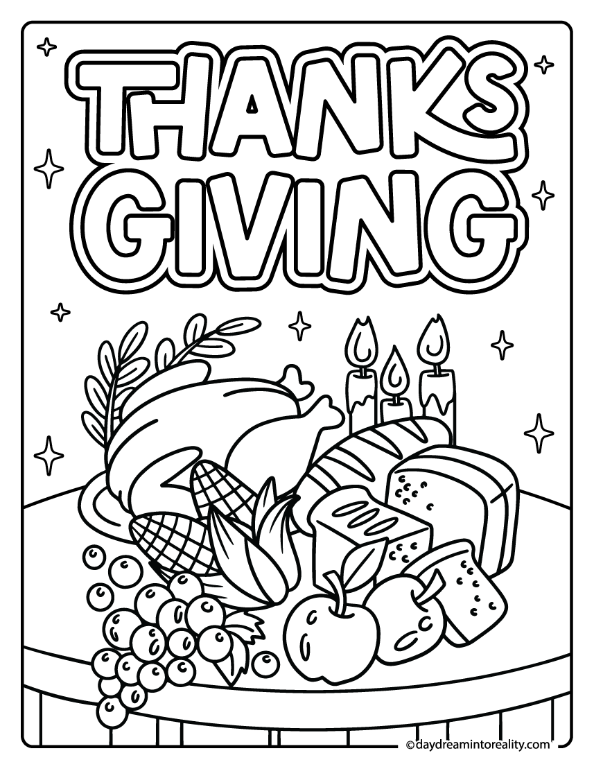 Thanksgiving Coloring Pages Thanksgiving Coloring Pages