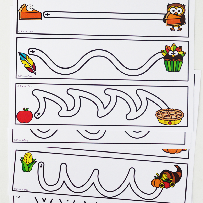 Thanksgiving Cutting Strips