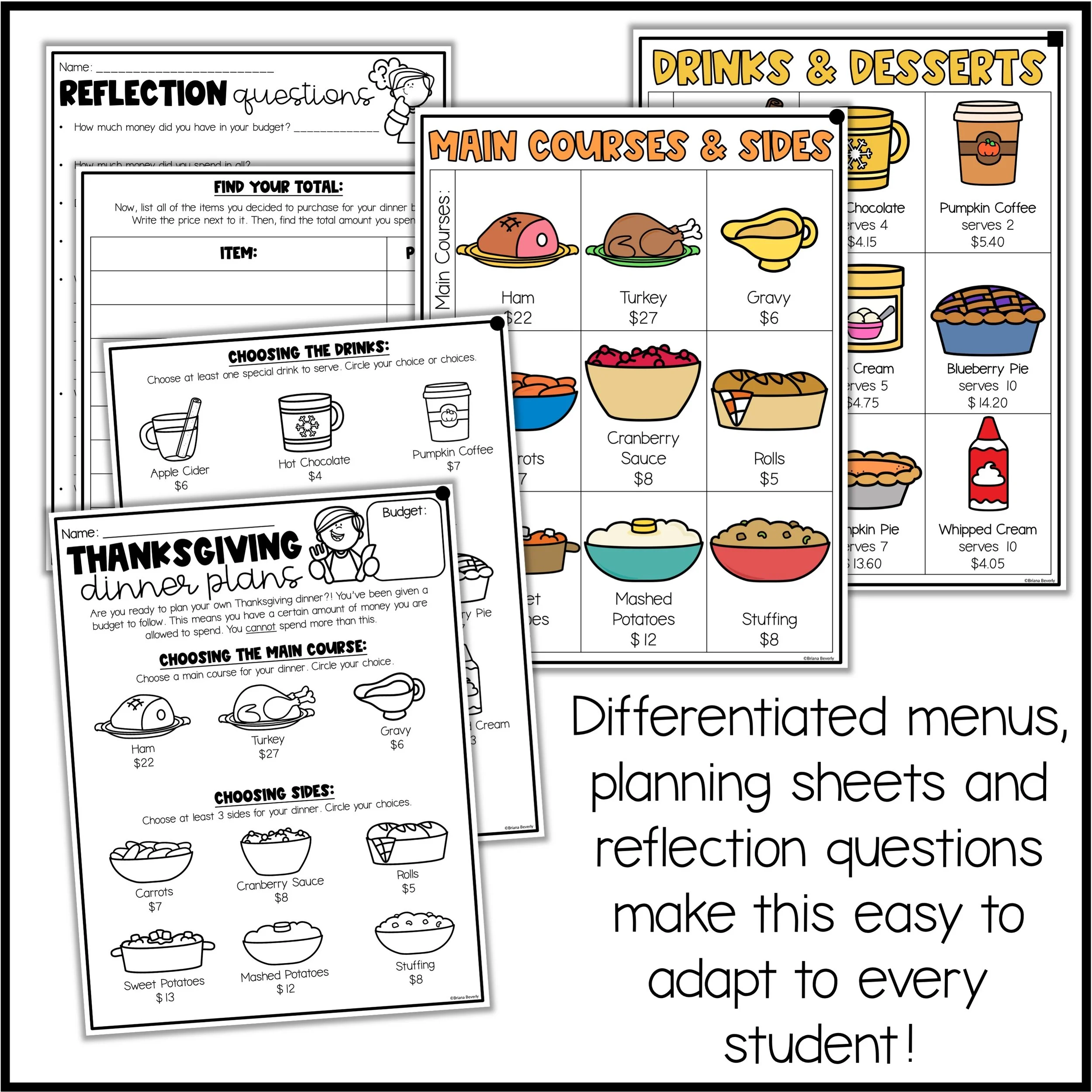 Thanksgiving Dinner Pbl