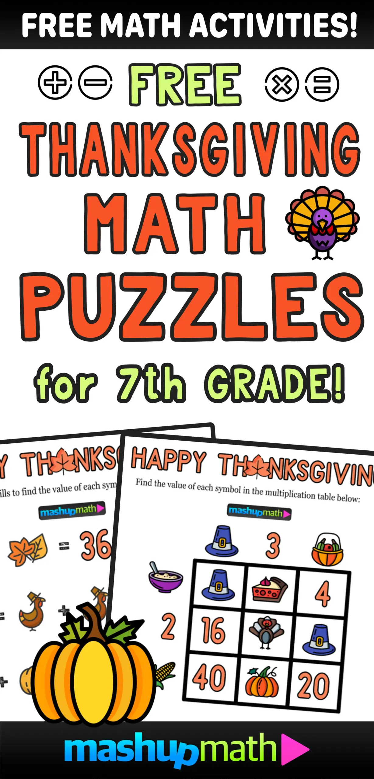 Thanksgiving Math