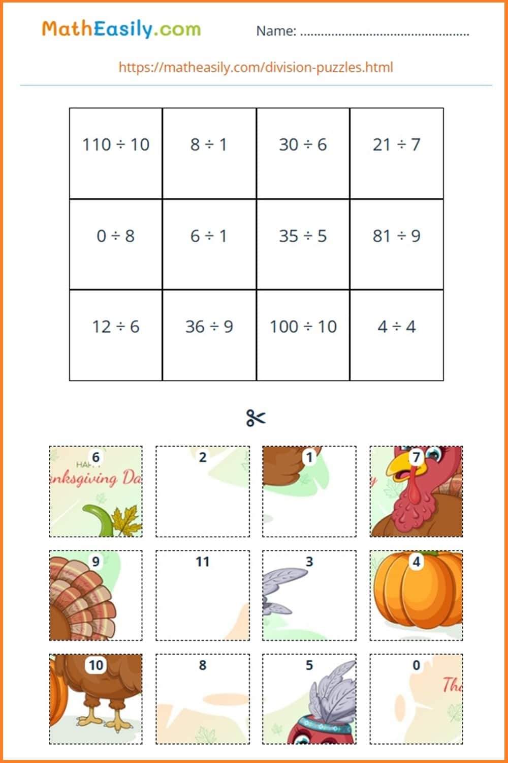 Thanksgiving Math Worksheets Thanksgiving Math Worksheets