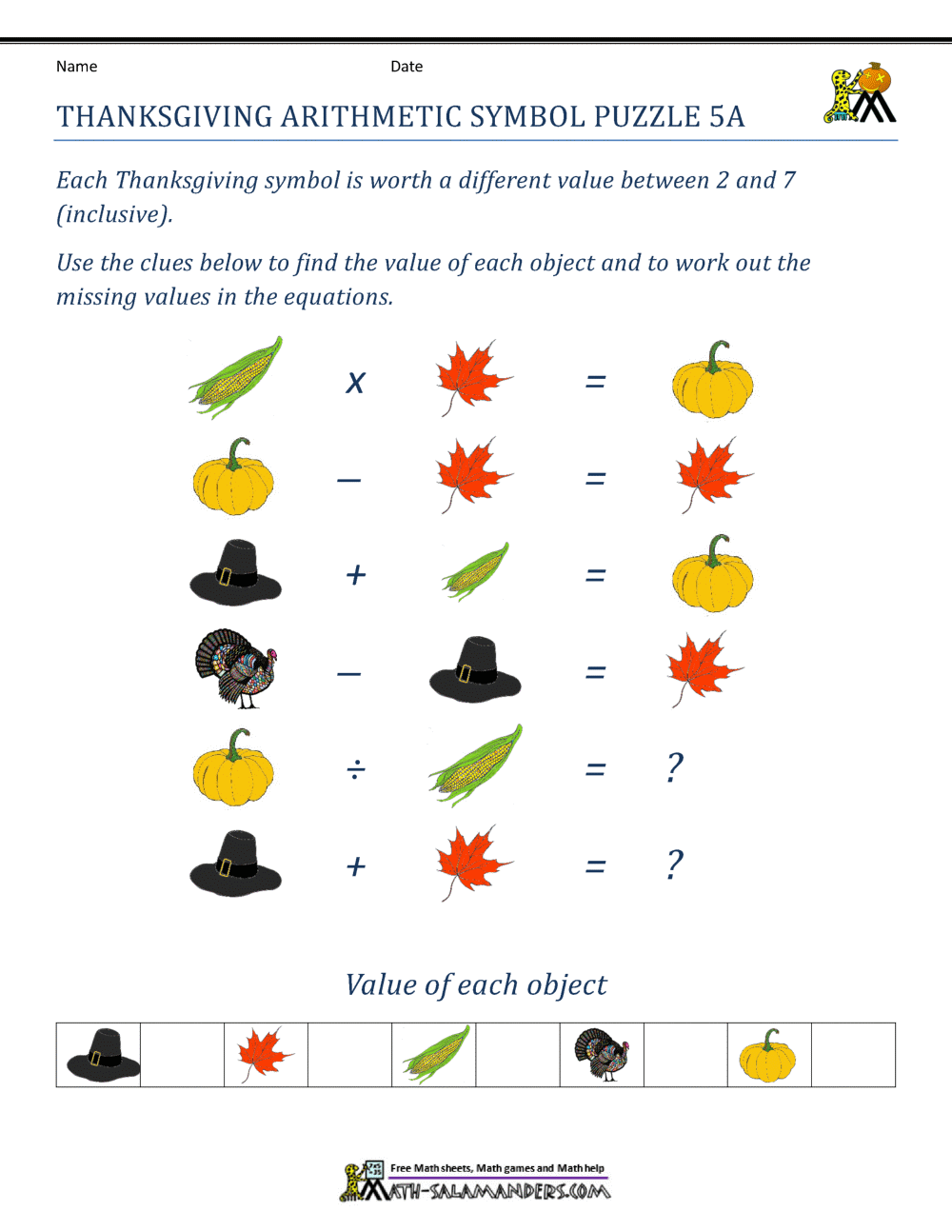 5th grade thanksgiving math worksheets 5th grade thanksgiving math worksheets