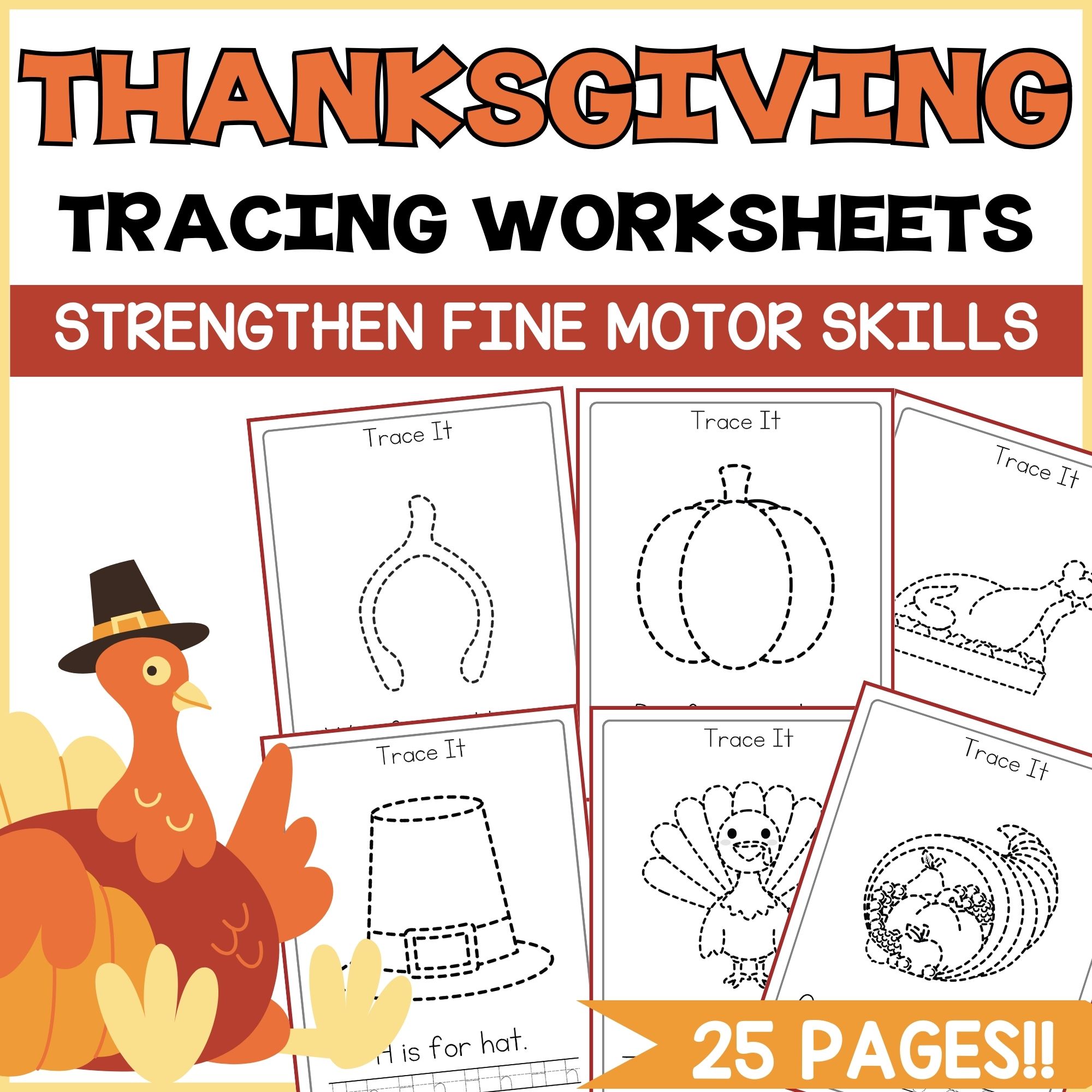 thanksgiving tracing worksheets thanksgiving tracing worksheets