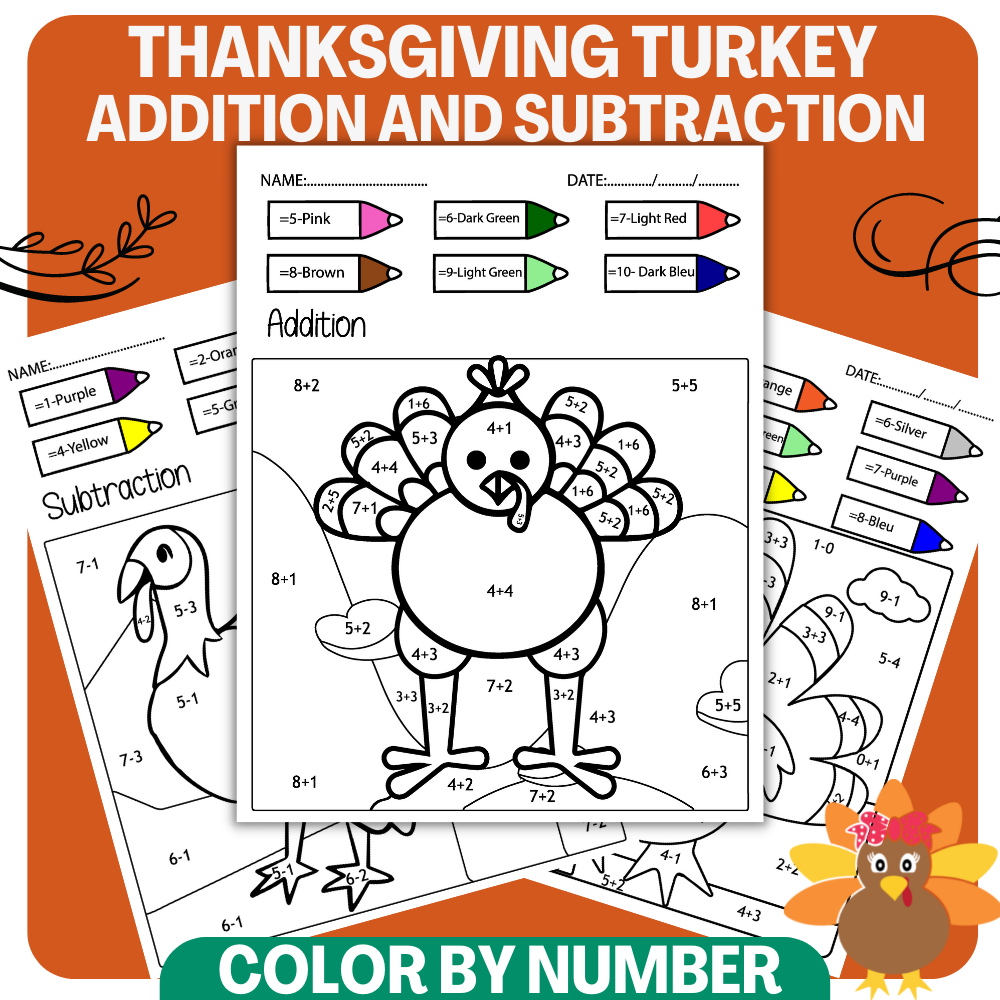 Thanksgiving Turkey Coloring Page Fall Themed Mindfulness Thanksgiving Turkey Coloring Page Fall Themed Mindfulness