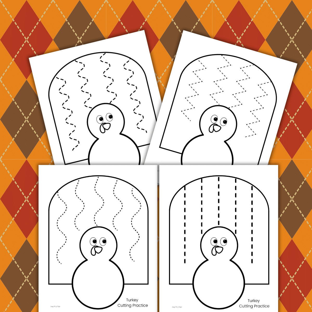 Turkey Cutting Skills Worksheets For Thanksgiving Turkey Cutting Skills Worksheets For Thanksgiving