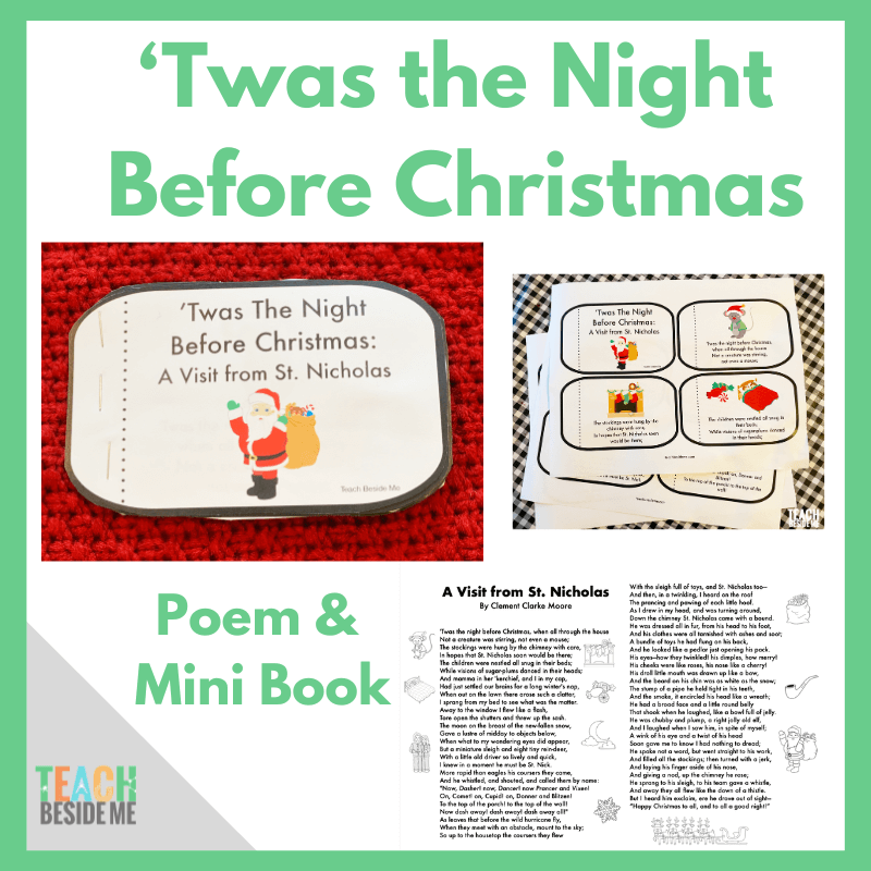 Twas The Night Before Christmas Printable