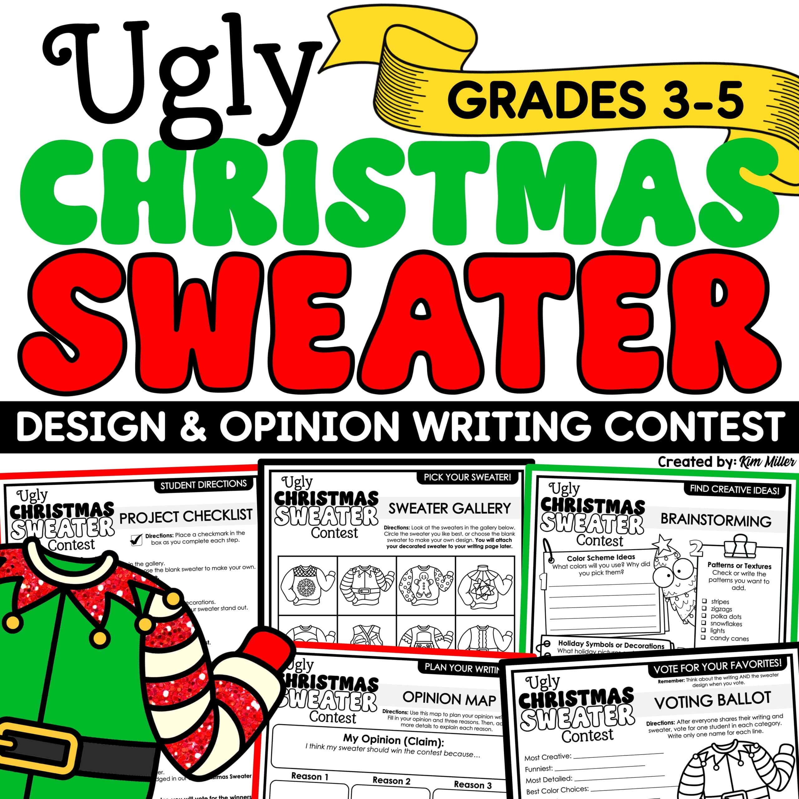 ugly christmas sweater worksheet ugly christmas sweater worksheet
