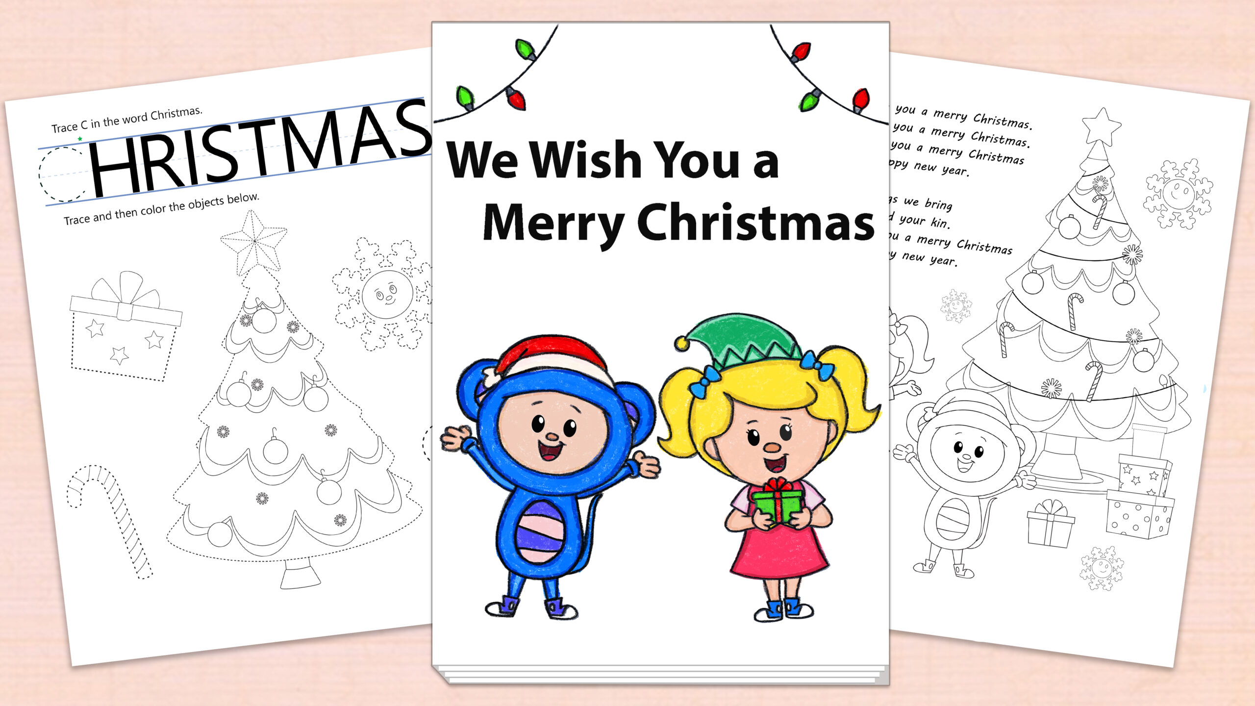 We Wish You A Merry Christmas Activity Downloads We Wish You A Merry Christmas Activity Downloads