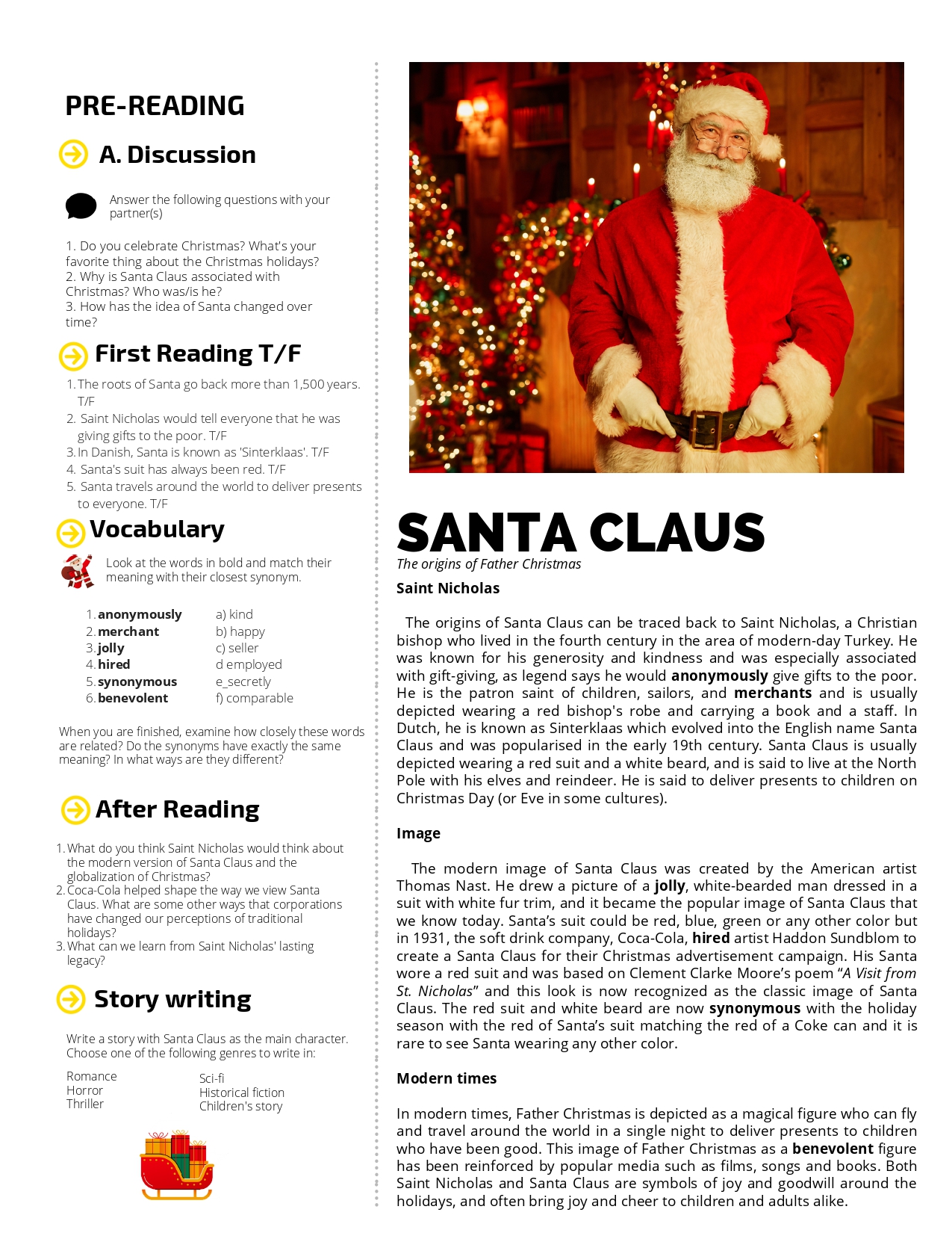 christmas reading and comprehension worksheets christmas reading and comprehension worksheets