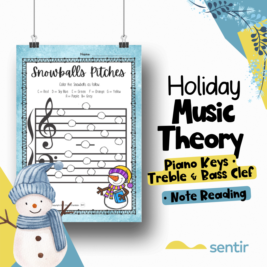 christmas music worksheets free