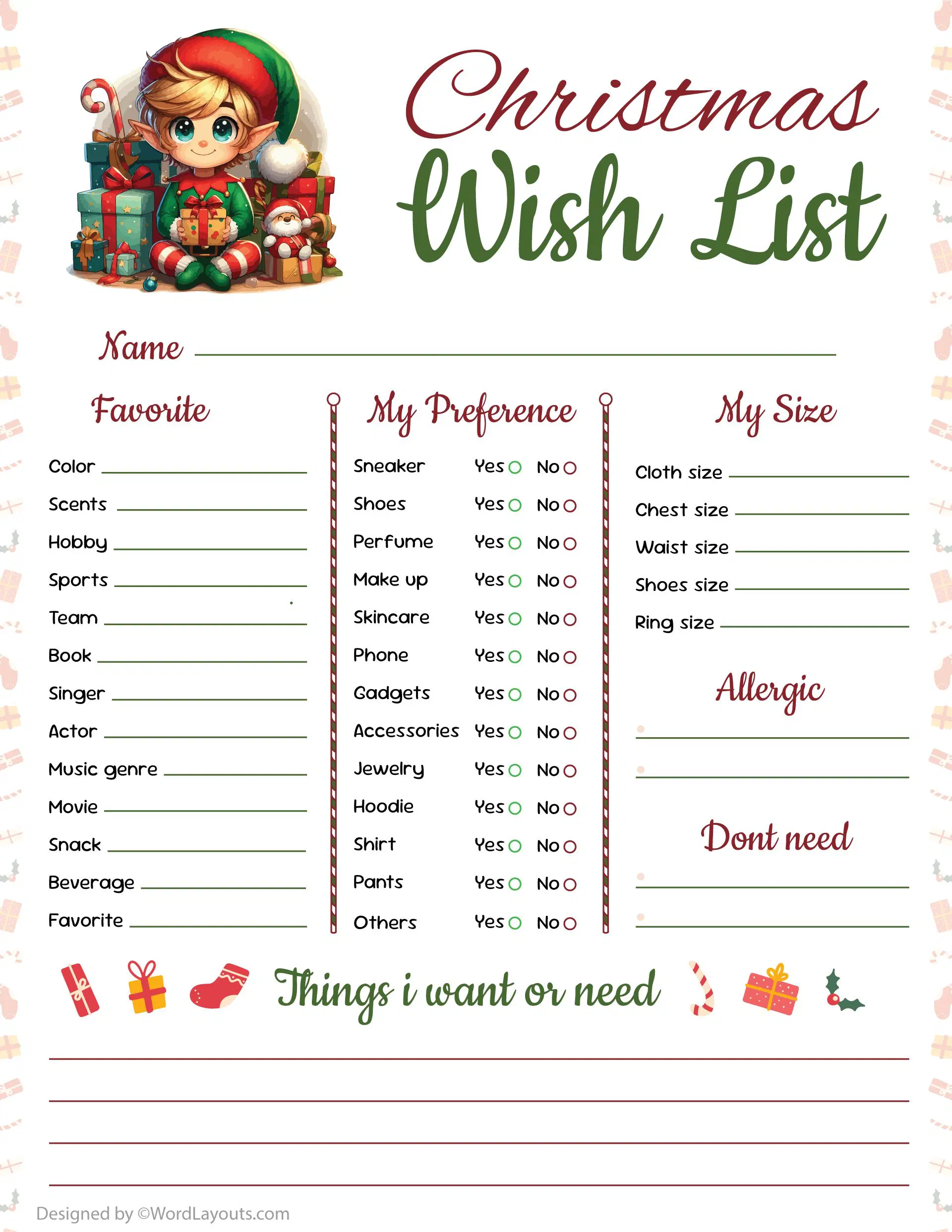 Wishlists Wishlists